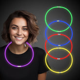 Assorted Glow Necklaces Retail Counter Display